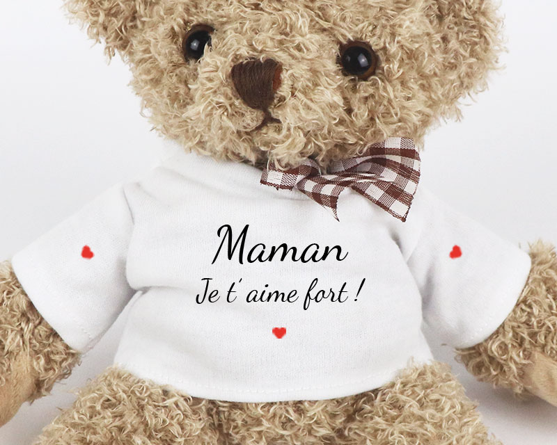 Ourson Message d'amour