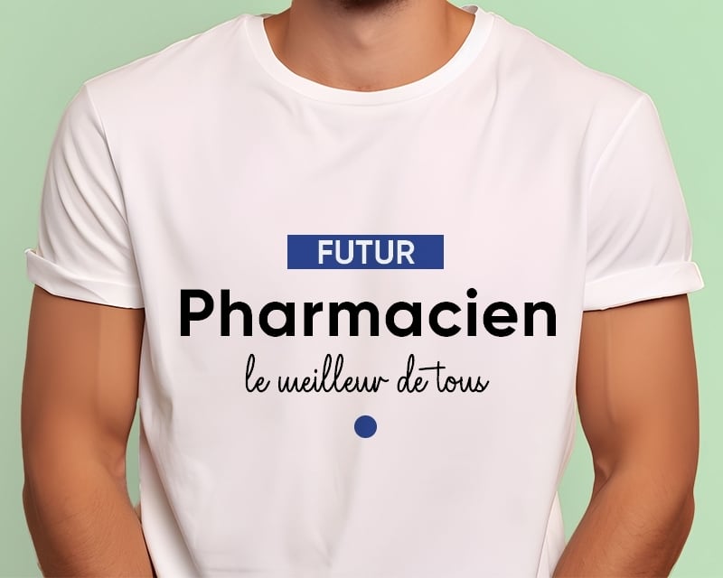 Tee shirt personnalisé homme - Futur pharmacien