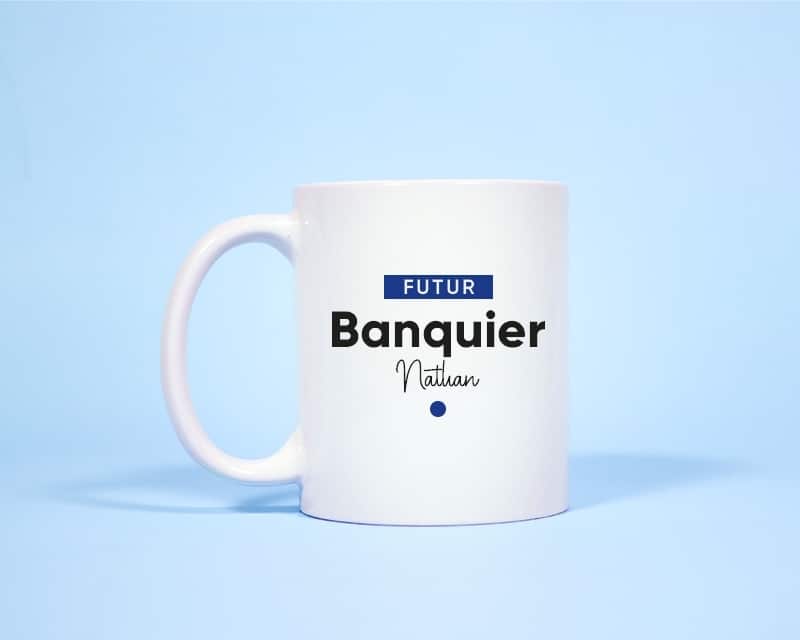 Mug personnalisé - Futur banquier