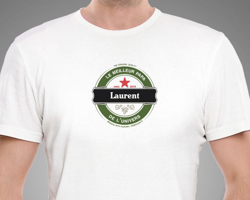 T shirt bi re personnalis pour homme Cadeaux