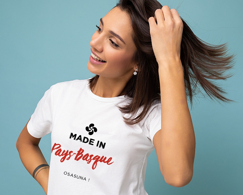 Tee shirt personnalisé femme - Made in Pays Basque