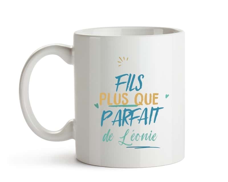 Mug personnalisé : Fils le plus...