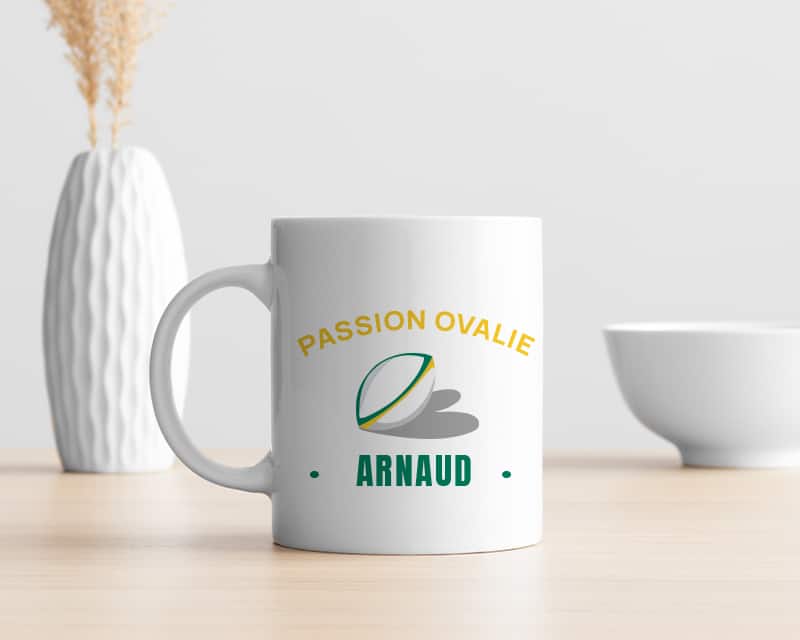 Mug personnalisé - Passion Rugby