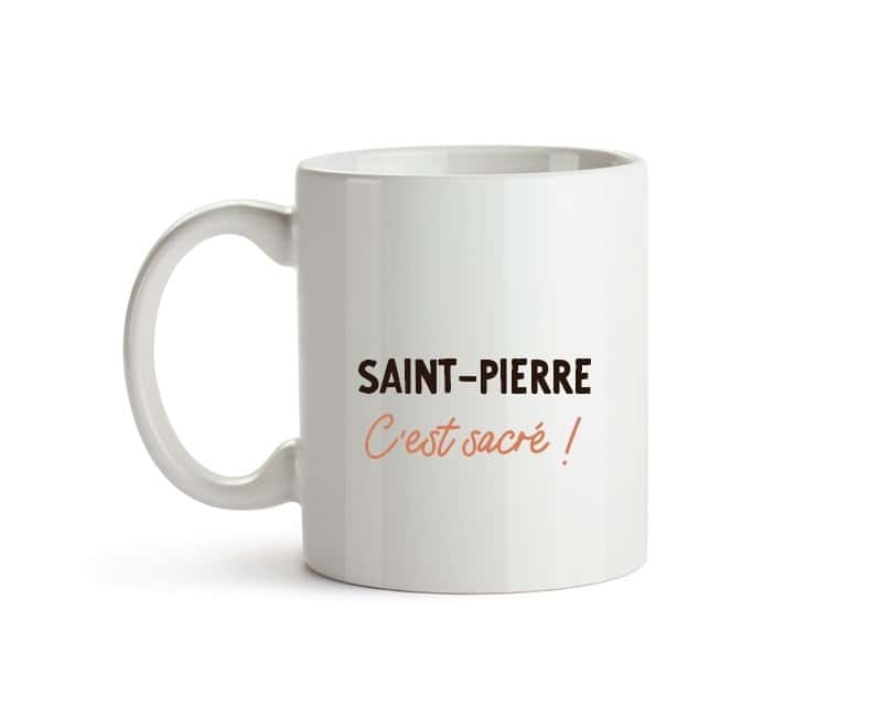 Mug personnalisé Saint-Pierre