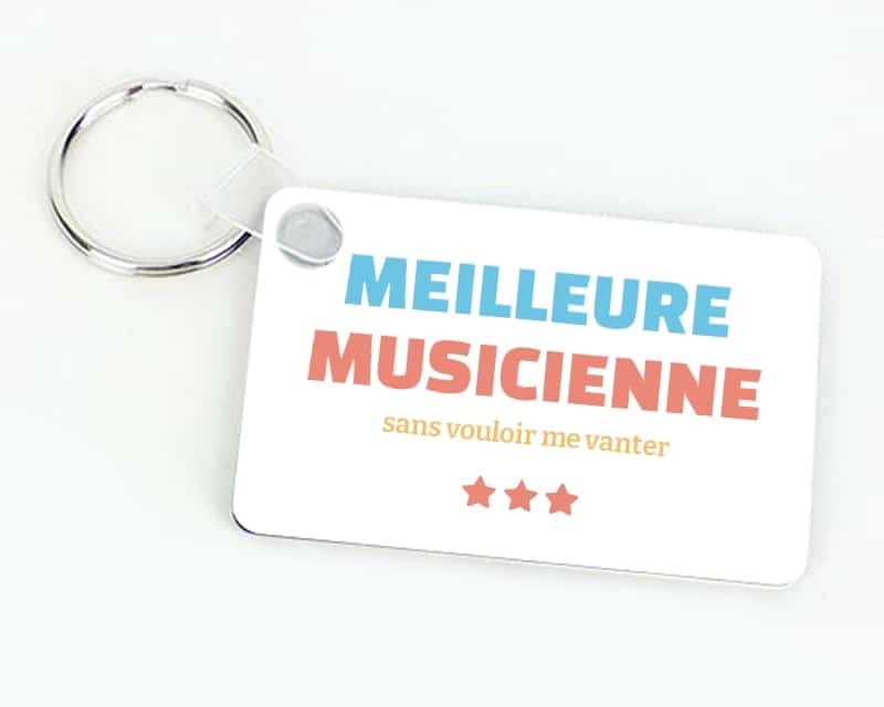 Porte-clef à personnaliser - Meilleure Musicienne