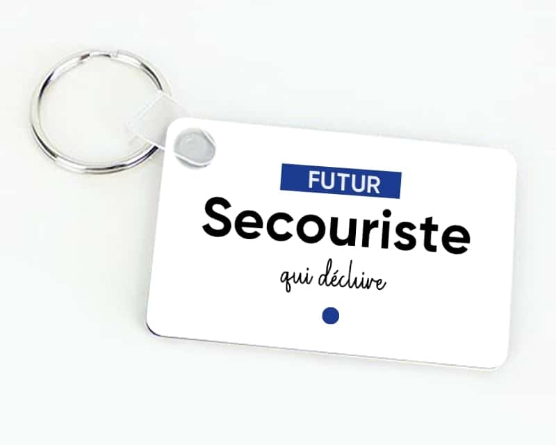 Porte-clef personnalisé - Futur secouriste