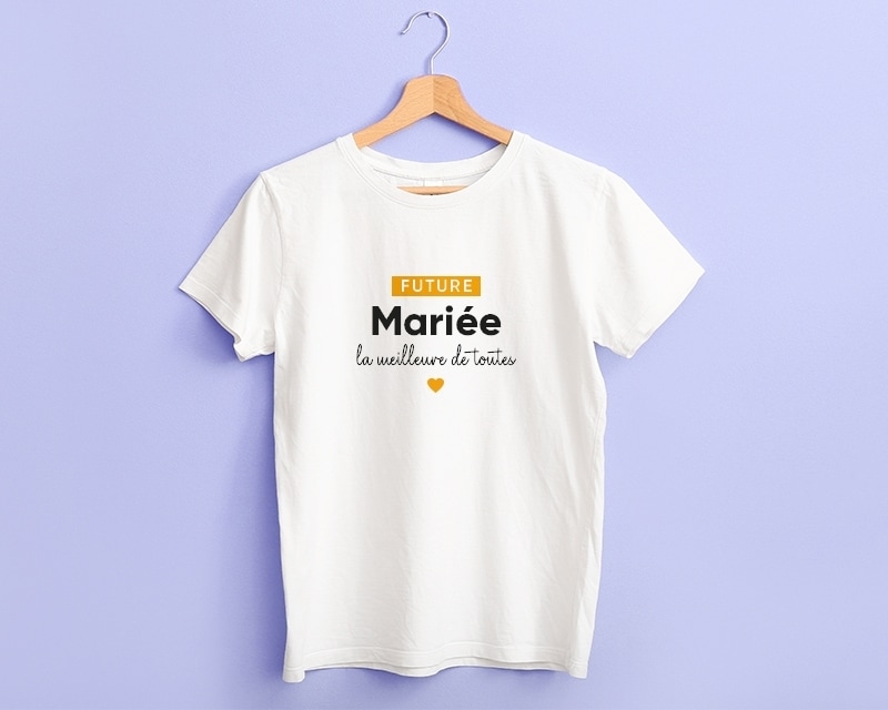 Tee shirt personnalisé femme - Future mariée