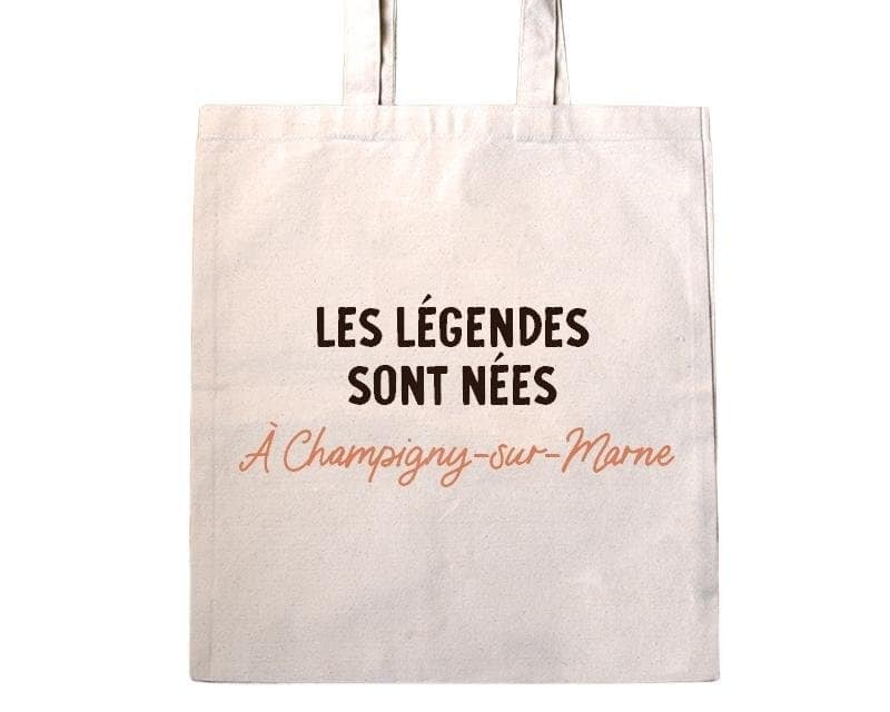 Tote bag personnalisé Champigny-sur-Marne