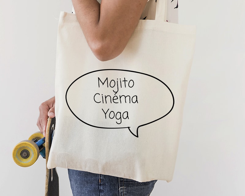 Tote bag Personnalisable - Bulle dialogue