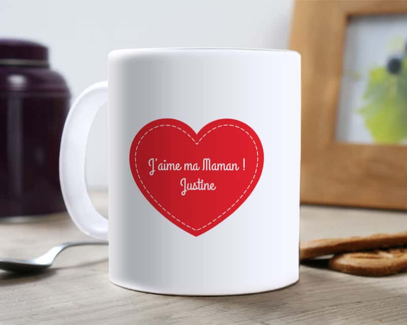 Mug personnalisé - J'aime ma Maman