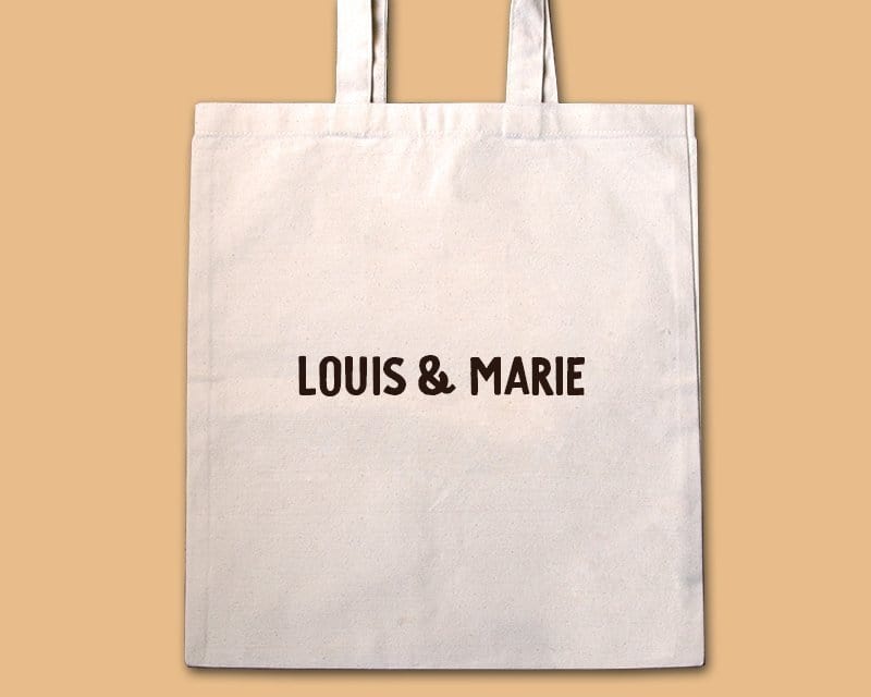 Tote bag avec message femme 52 ans