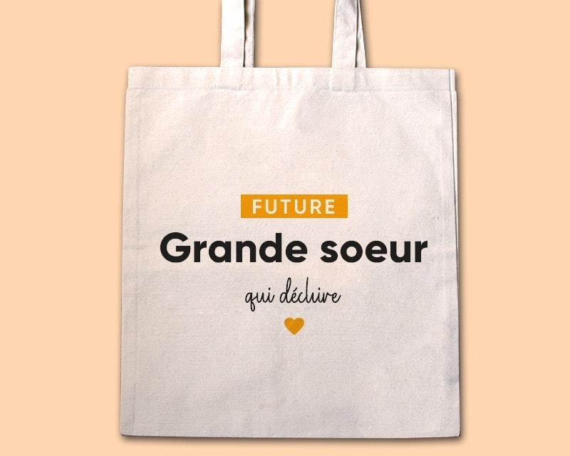 Tote bag personnalisable - Futur/future