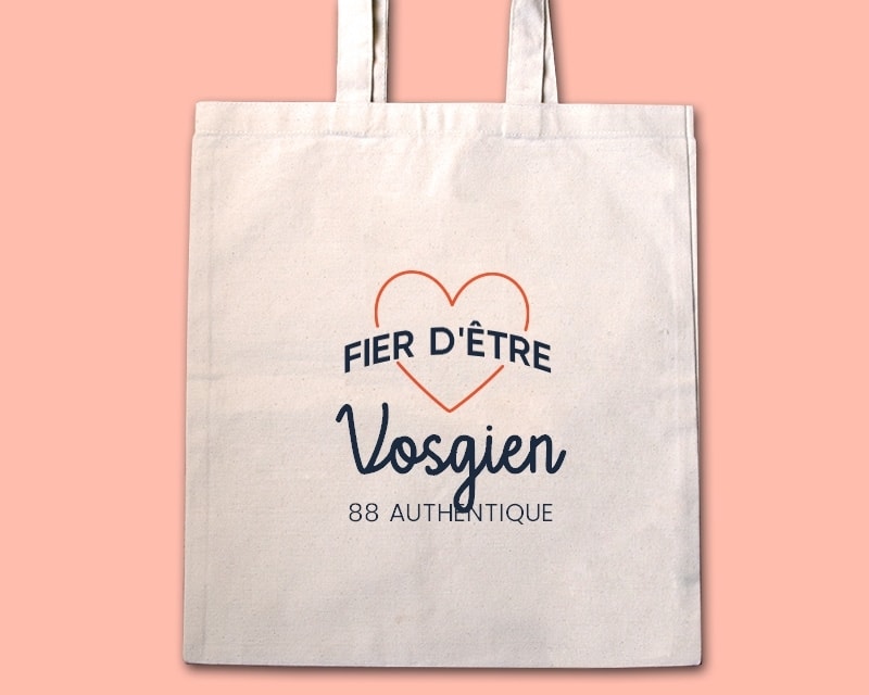 Tote bag personnalisable - Fier d'être Vosgien