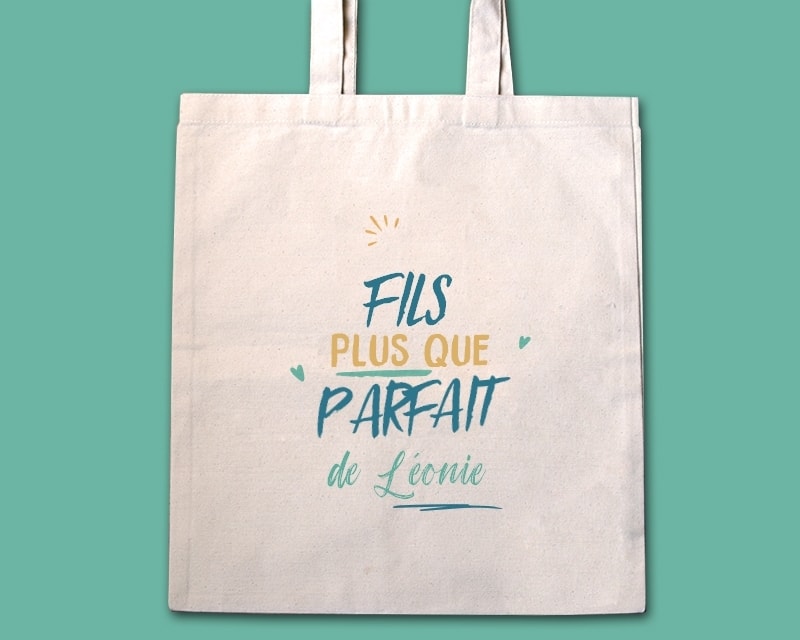 Tote bag personnalisé - Fils le plus...