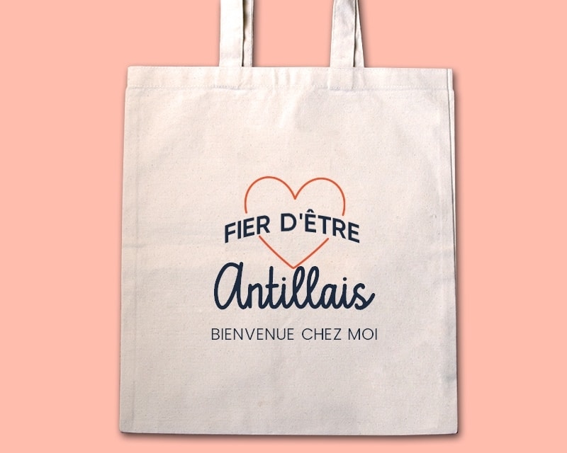 Tote bag personnalisable - Fier d'être Antillais