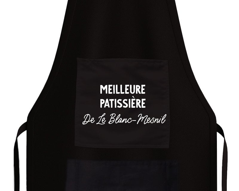 Tablier de cuisine personnalisé Le Blanc-Mesnil