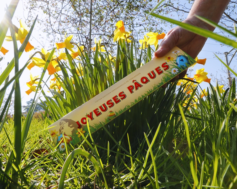 Toblerone géant - Joyeuses Pâques