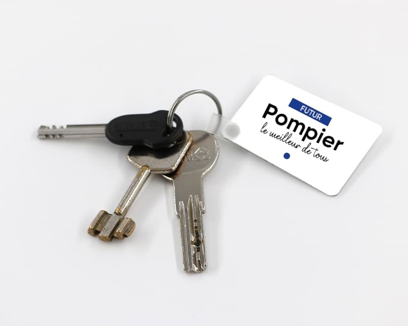 Porte-clef personnalisé - Futur pompier