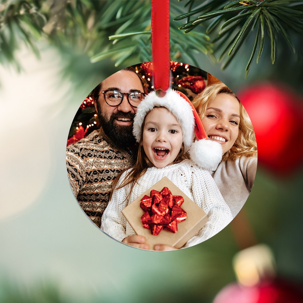 Boule de Noël personnalisée - Photo