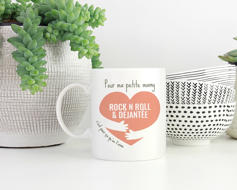 Mug personnalisé - C'est pour ça qu'on t'aime