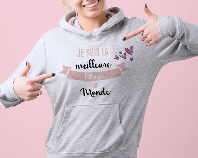 Sweat personnalisé femme - Meilleure du monde