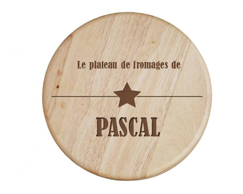 Set à fromage personnalisé pour un Pascal