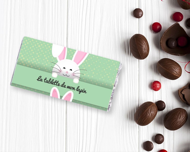 Tablette de chocolat Petit Lapin