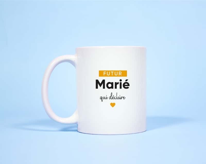 Mug personnalisé - Futur marié