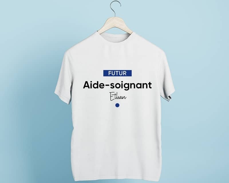 Tee shirt personnalisé homme - Futur aide-soignant