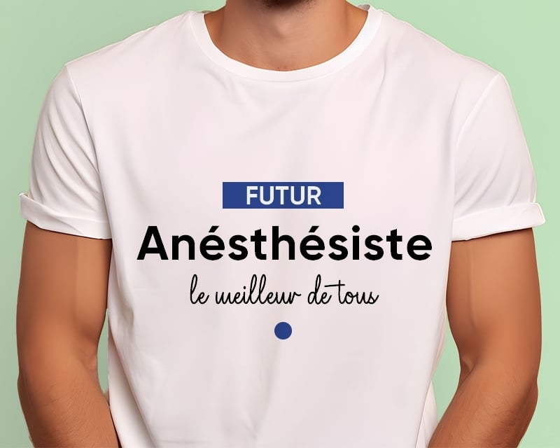 Tee shirt personnalisé homme - Futur anésthésiste