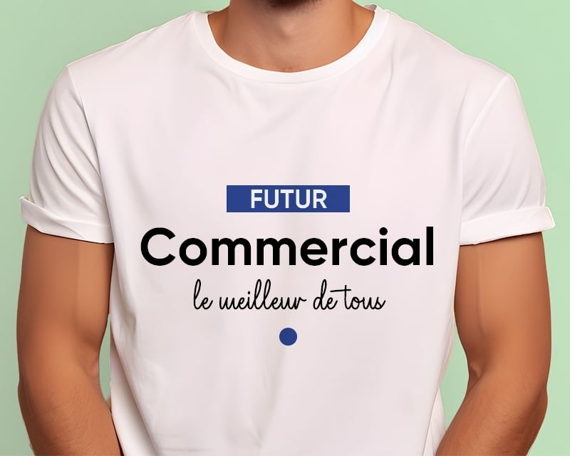 Tee shirt personnalisé homme - Futur commercial