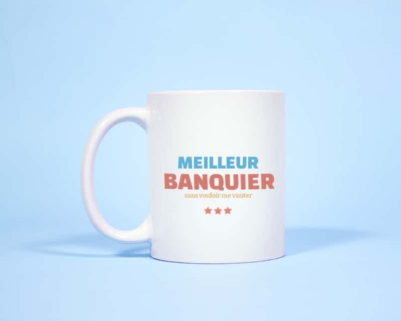 Mug personnalisé - Meilleur Banquier