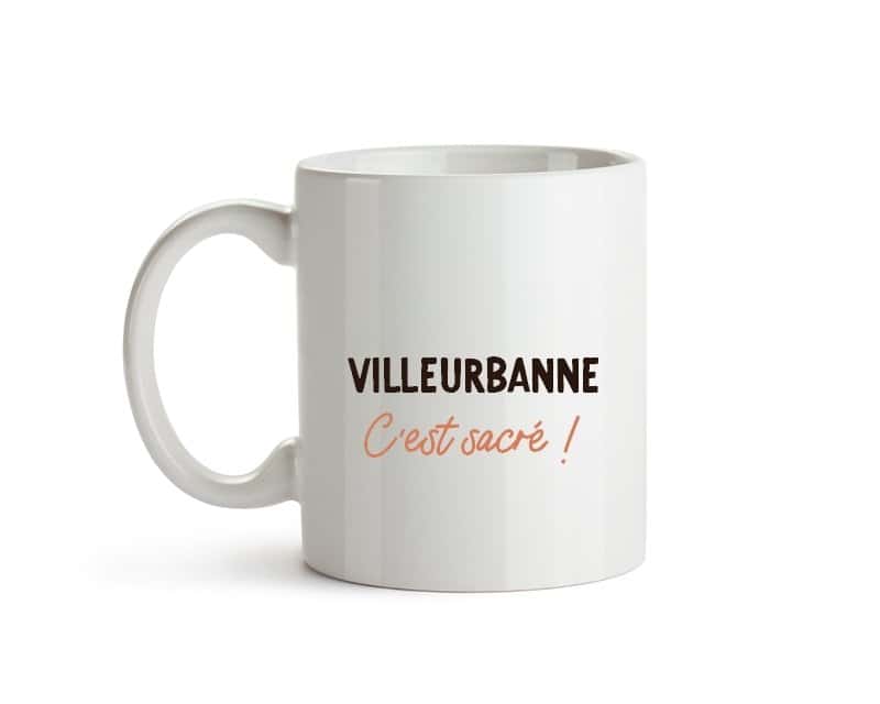 Mug personnalisé Villeurbanne