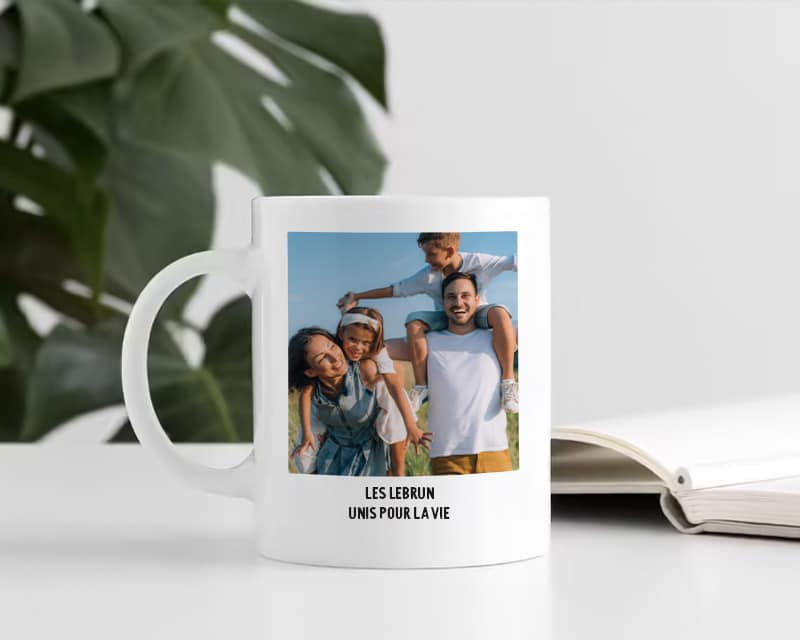 Mug personnalisé - Photo et texte