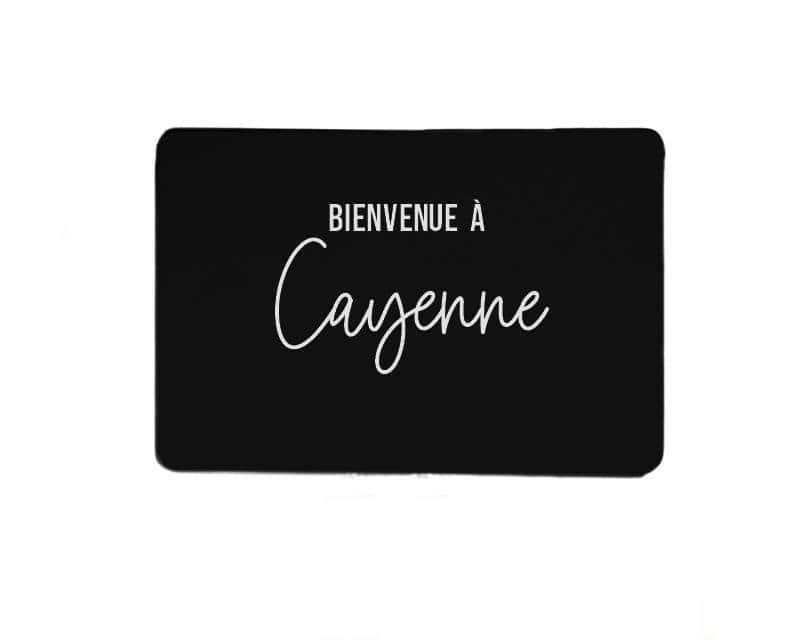 Paillasson personnalisé Cayenne