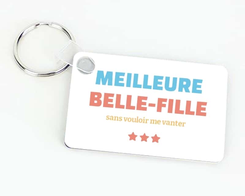 Porte-clés personnalisable - Meilleure Belle-Fille