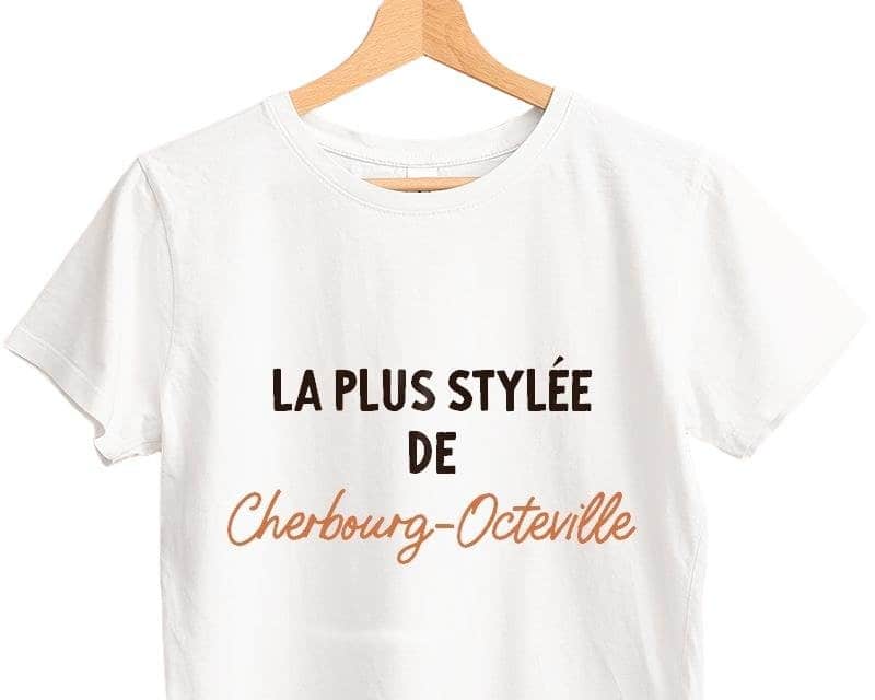 T-shirt femme personnalisé Cherbourg-Octeville