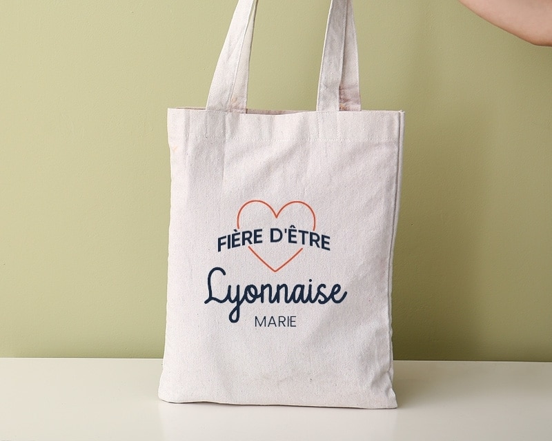 Tote bag personnalisable - Fière d'être Lyonnaise