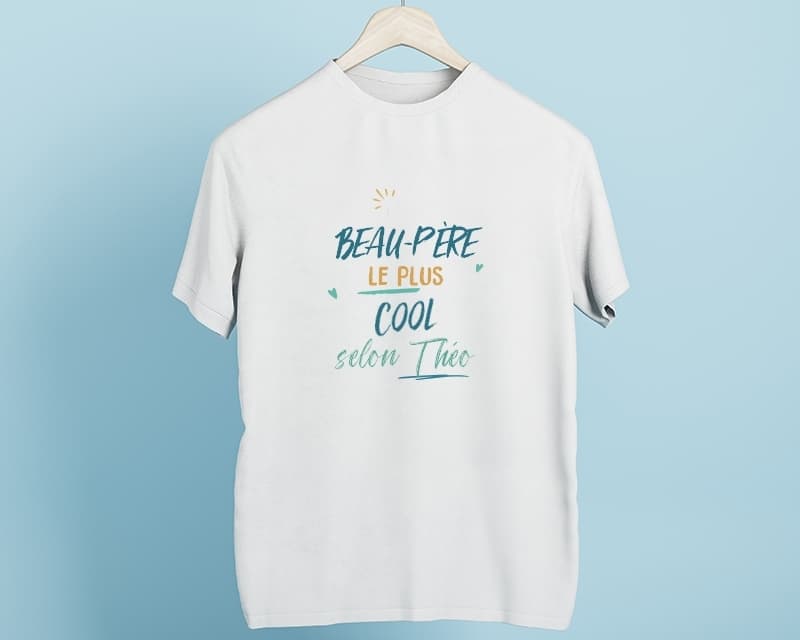 T-Shirt homme personnalisé : Beau-Père le plus...