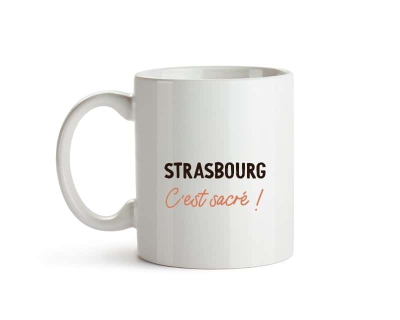 Mug personnalisé Strasbourg