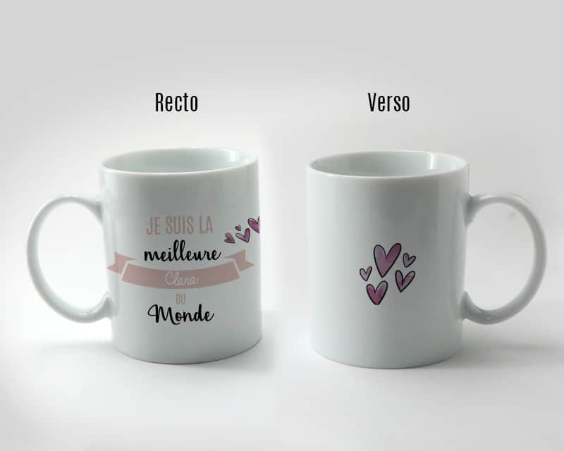 Mug personnalisé femme - Meilleure du monde