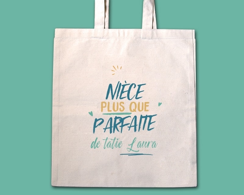 Tote bag personnalisé - Nièce la plus...