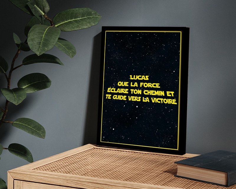 Affiche personnalisée - Star Wars