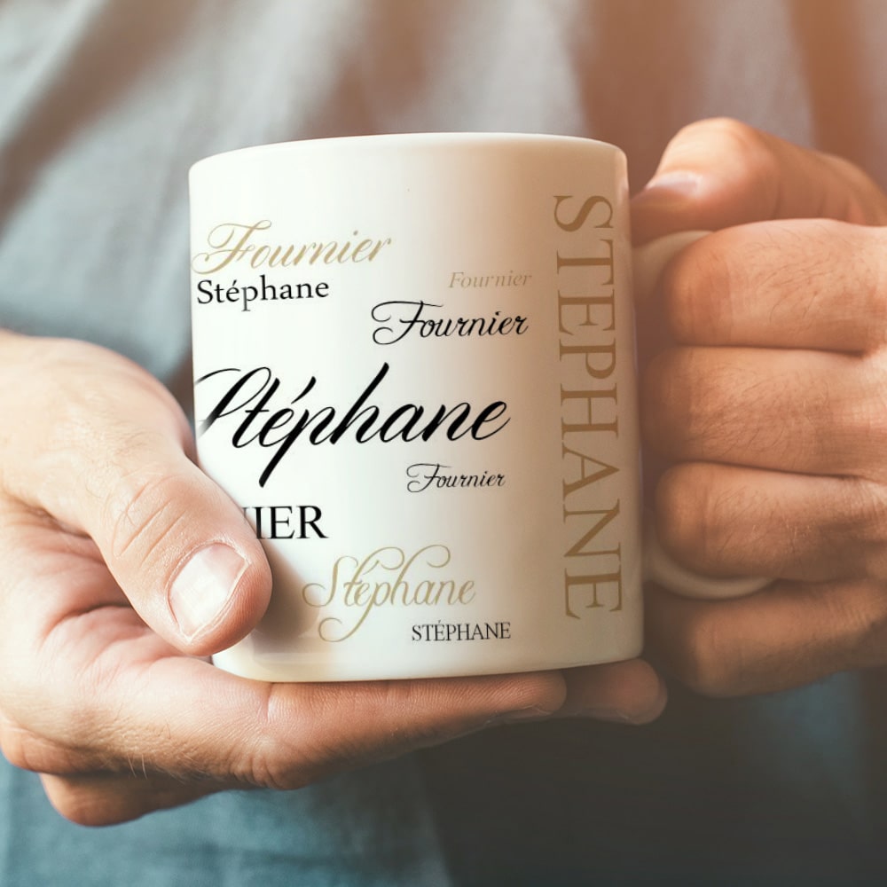 Mug personnalisé - Signature