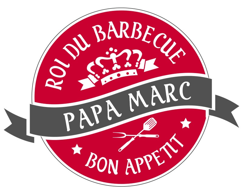 Tablier personnalisé prénom - Roi du barbecue