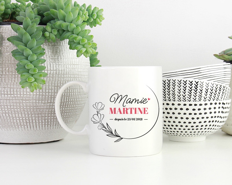 Mug personnalisé - Mamie Depuis