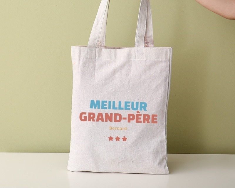 Tote bag personnalisable - Meilleur Papy