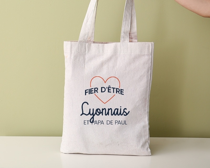 Tote bag personnalisable - Fier d'être