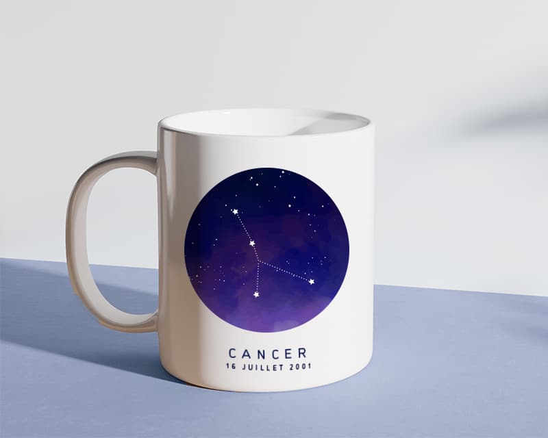 Mug personnalisé Constellation - Cancer