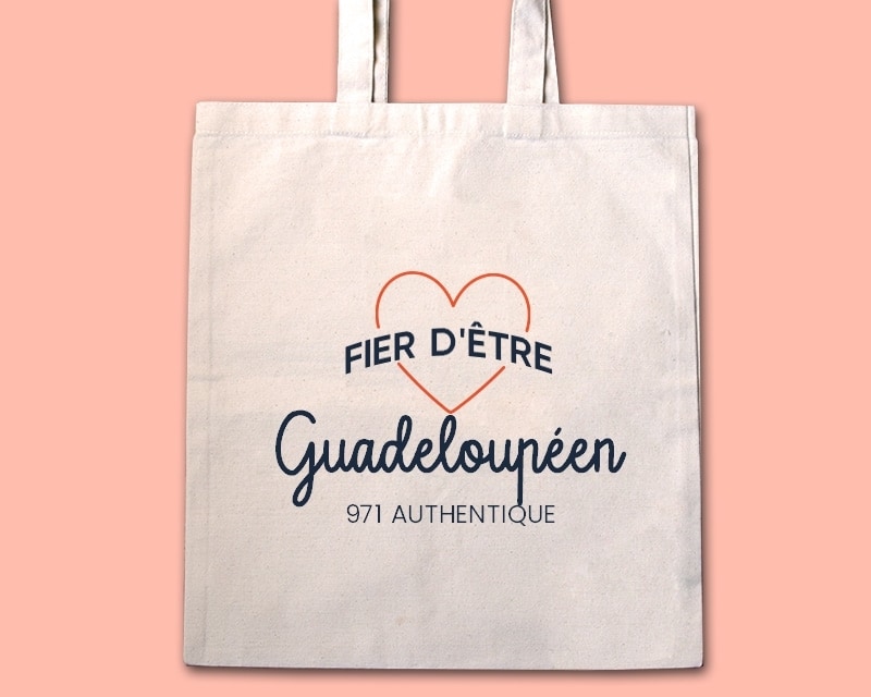 Tote bag personnalisable - Fier d'être Guadeloupéen